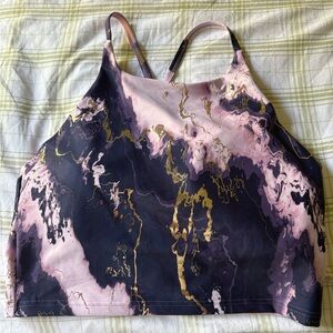 Old Navy Active Marble Print sports Top
